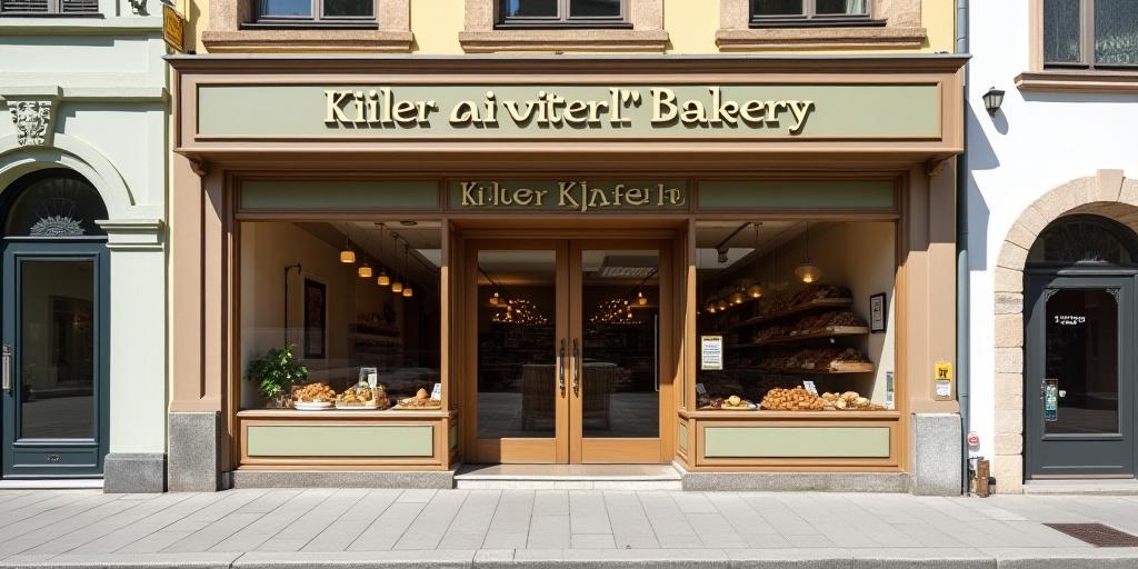 Aussenansicht der Bäckerei Kieler Kipferl in Bregenz